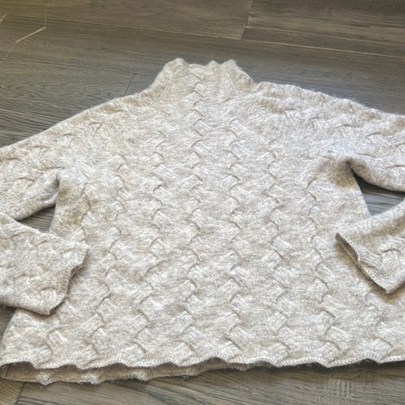 🔥wilfred Free🔥 | Aritzia basketweave Mical mock neck sweater - Picture 13 of 13